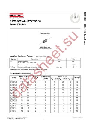 BZX55C10_T26A datasheet  